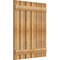 Ekena Millwork Spaced Board-n-Batten Shutters, Rough Sawn Western Red Cedar, 34 3/4W x 42H, PR RBS06S35X042RWR - alternate 4